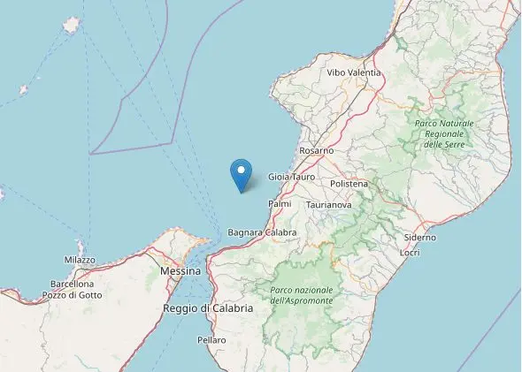 Trema due volte la Calabria Sud-occidentale: epicentro Palmi