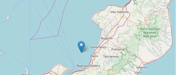 Trema due volte la Calabria Sud-occidentale: epicentro Palmi