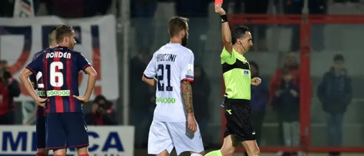 Giudice Sportivo: il rosso costa la squalifica a Maniero