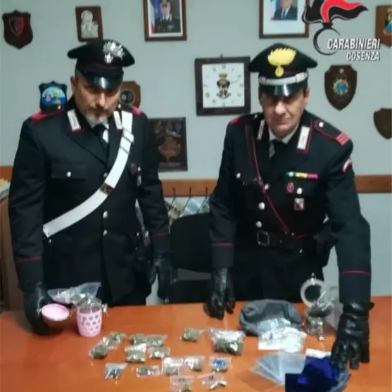 Arrestato giovane pregiudicato per spaccio di droga