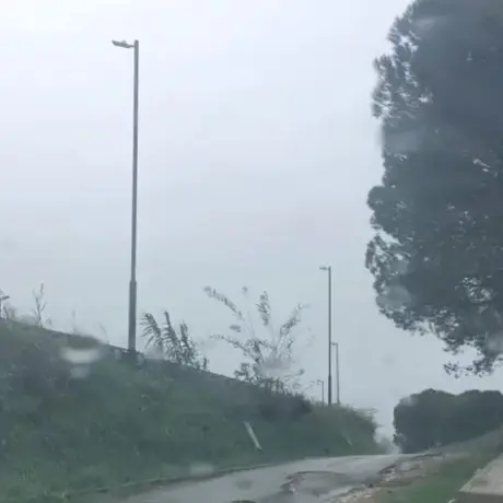 Maltempo a Cosenza, ecco come si presenta via dell'Accoglienza [VIDEO]