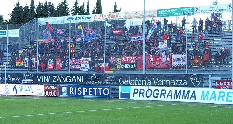 Spezia-Cosenza: la fotogallery