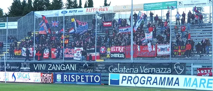 Spezia-Cosenza: la fotogallery