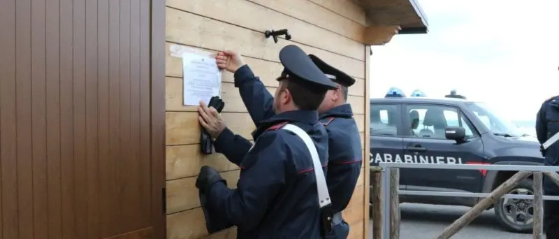 Mandatoriccio, sequestrato lido balneare: il fotoracconto