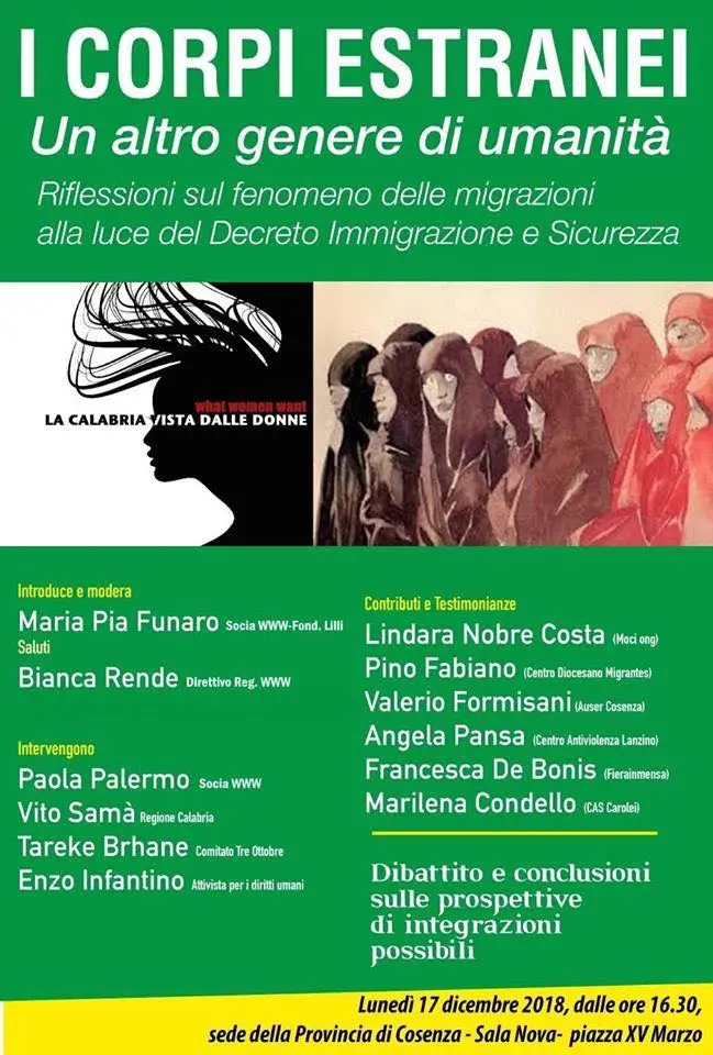 Riflessioni sul Decreto Salvini, se ne discute con \"What Women Want\"