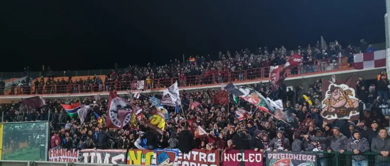 Cosenza-Salernitana, limitazioni per i tifosi ospiti? Decide il Casms