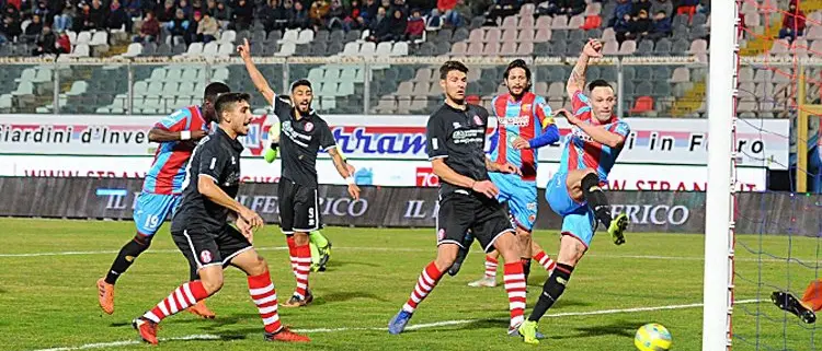 Rende in crisi nera. Di Piazza lancia il Catania (1-0)