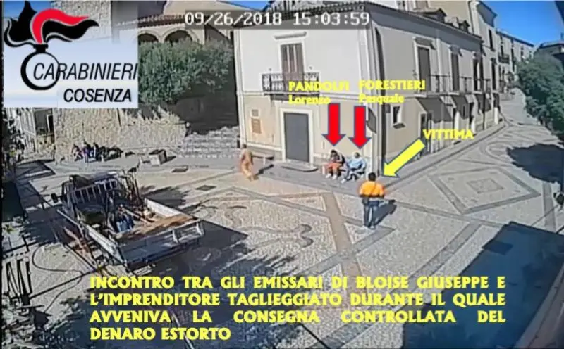 Santa Domenica Talao, estorsione a un imprenditore: arrestato Bloise