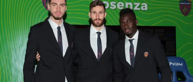 Bittante, Embalo, Hristov: «Cosenza la migliore scelta possibile»