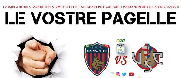 Sciaudone-Palmiero super. Cosenza-Cremonese: le pagelle dei tifosi