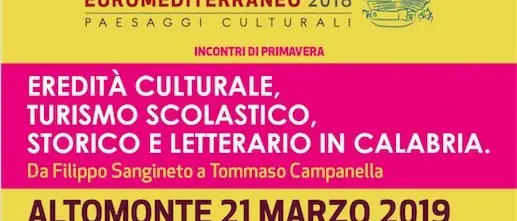Festival Euromediterraneo di Altomonte, ecco gli \"incontri di primavera\"
