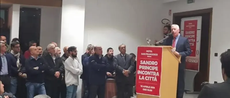 I programmi di Sandro Principe: «Rende torni a splendere come un tempo»