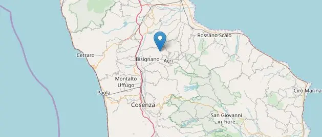Nuova scossa di terremoto nel Cosentino: ecco l'epicentro