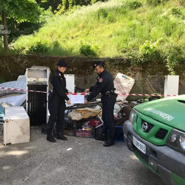 San Martino di Finita, sequestrata area di stoccaggio rifiuti