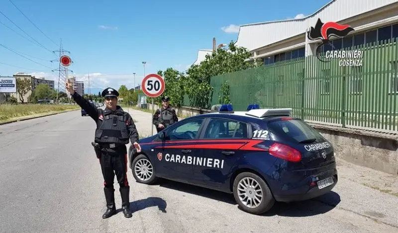 Cosenza, i controlli dei carabinieri effettuati tra il 25 aprile e 1 maggio