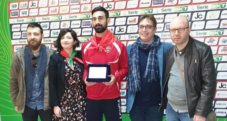 Idda premiato dall'Anpi di Cosenza. «Divulga la memoria antifascista»