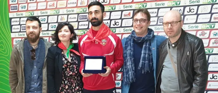 Idda premiato dall'Anpi di Cosenza. «Divulga la memoria antifascista»