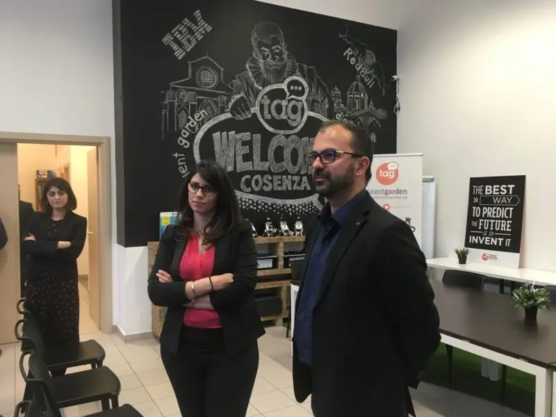 Unical, il \"viaggio\" nei dipartimenti del vice ministro Fioramonti [FOTO]