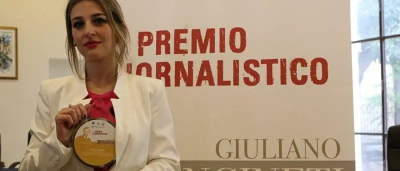 Il premio giornalistico \"Giuliano Sangineti\" ad Alessia Principe
