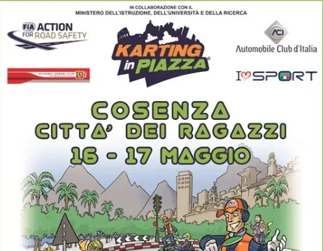 La Città dei Ragazzi ospita l'iniziativa “Karting in Piazza”