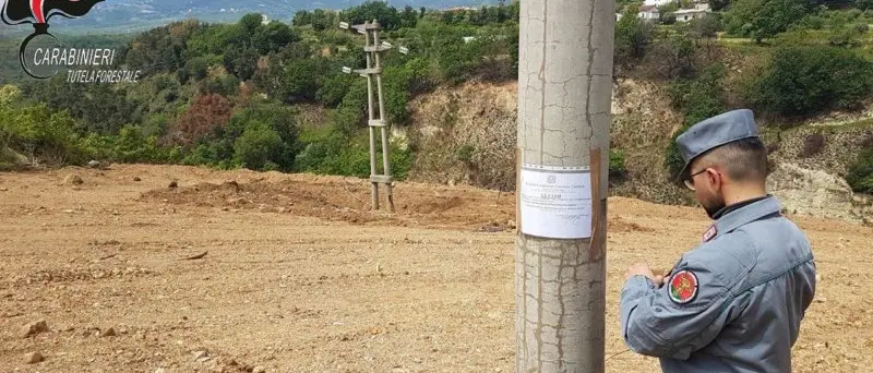 Violazione ambientale a Castrovillari: sequestrato terreno