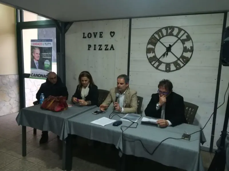 Mendicino, Canonaco incontra i cittadini. «Ecco il programma»