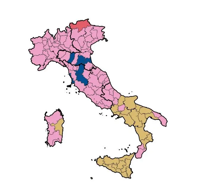 EUROPEE 2019 | L'Italia divisa in province: valanga di voti per la Lega