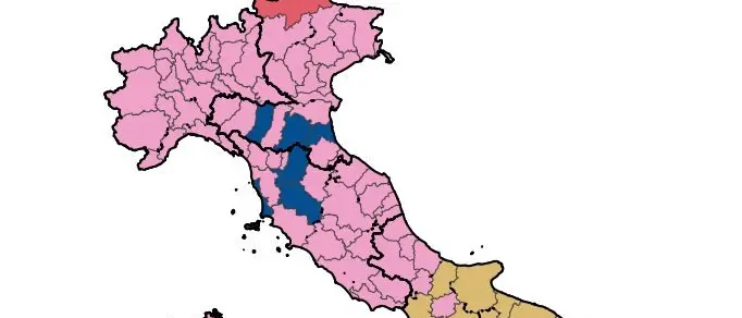 EUROPEE 2019 | L'Italia divisa in province: valanga di voti per la Lega