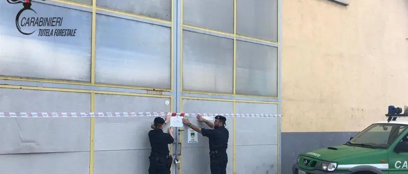 Montalto, sequestrata officina abusiva. Due persone denunciate