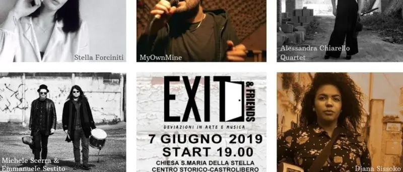 Castrolibero, 12 musicisti e una visual artist per “Exit & Friends”
