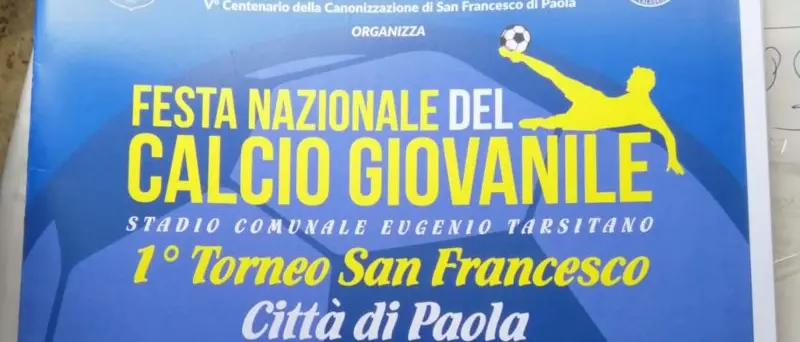 Primo torneo San Francesco, a Paola la festa del calcio giovanile
