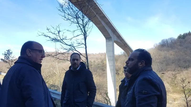 Viadotto Cannavino, per l'Anas nessun ritardo. Guccione: «Mente»