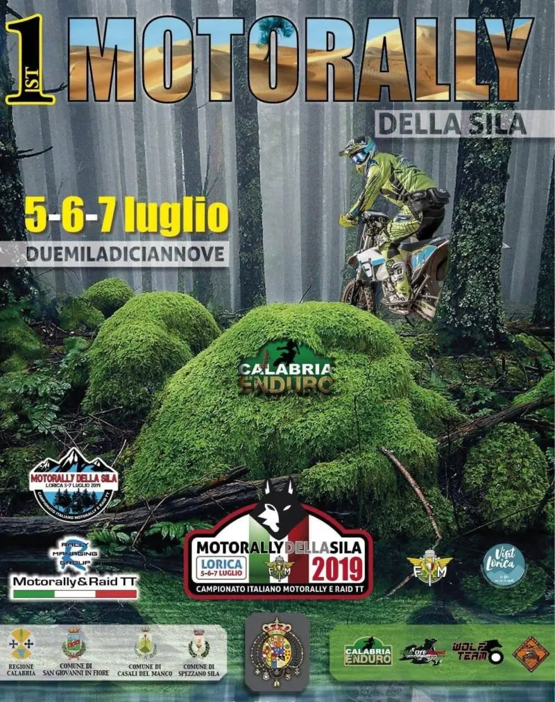 Lorica pronta ad ospitare il raid tt e la 5ª e 6ª prova del motorally