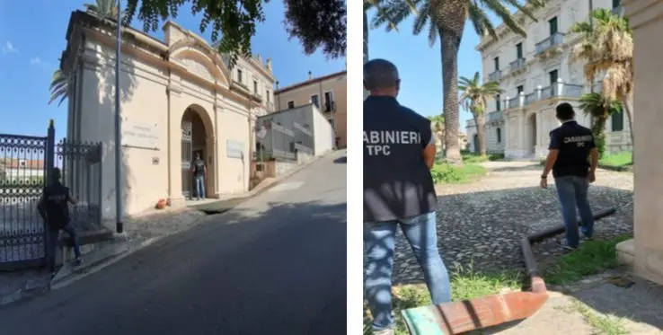 Furto nella prestigiosa \"Villa Rendano\", i carabinieri arrestano due persone