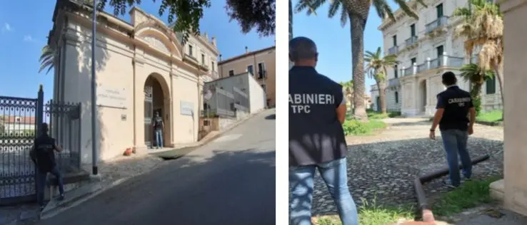 Furto nella prestigiosa \"Villa Rendano\", i carabinieri arrestano due persone