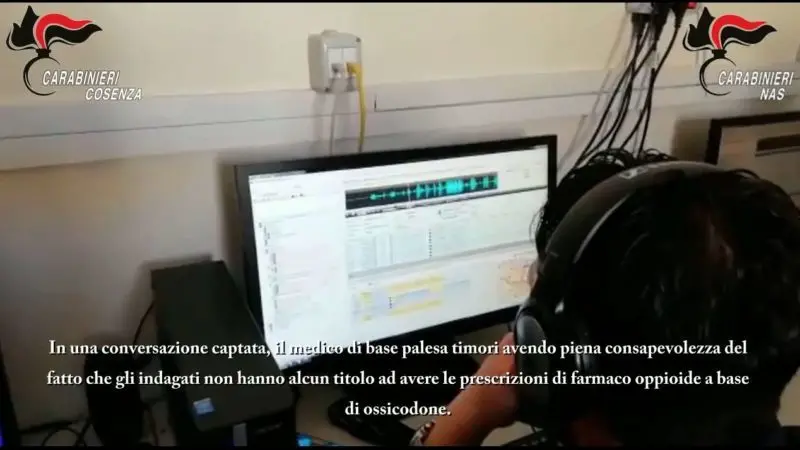 Farmaci abusivi a Cosenza, blitz dei carabinieri: le intercettazioni