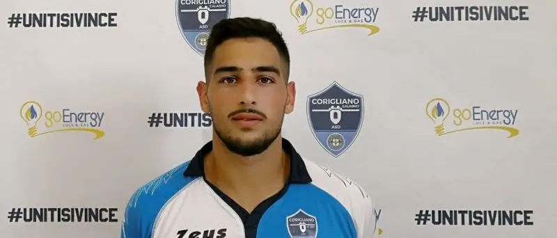 Corigliano, innesto dai professionisti: preso l'attaccante Talamo