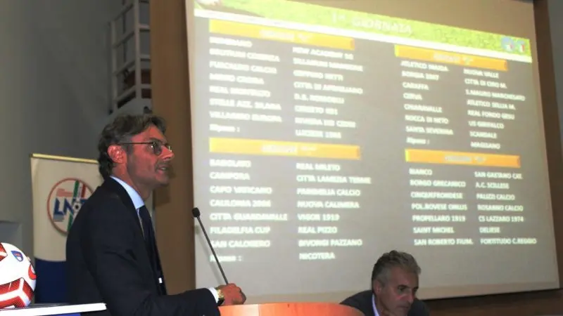 Prima Categoria: presentati i calendari. Si parte domenica