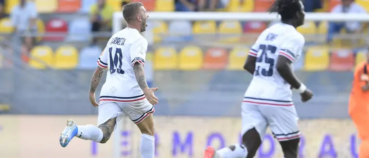 Perina e la traversa salvano il Cosenza: a Frosinone finisce con un pari