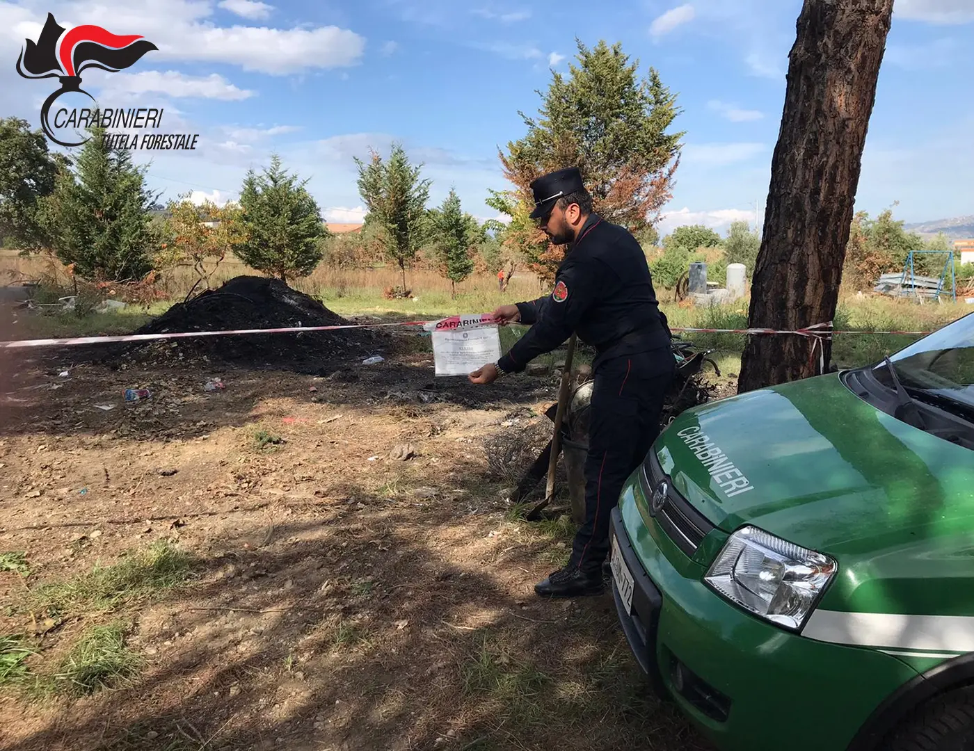 Montalto, combustione illecita di rifiuti: quattro persone denunciate