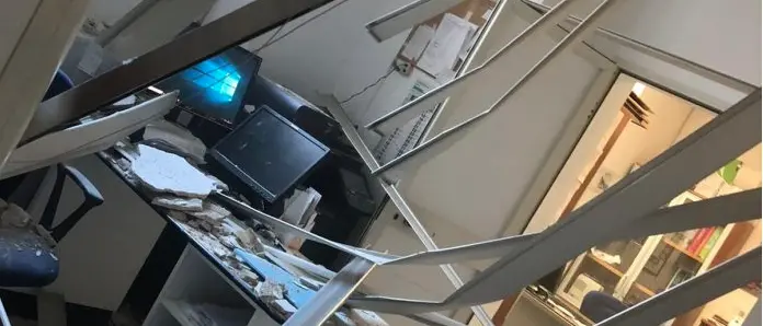 L'ospedale Annunziata di Cosenza cade a pezzi: ecco la foto