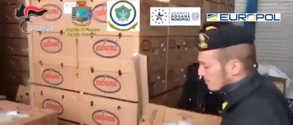 Tonnellata di cocaina sequestrata nel porto di Gioia Tauro