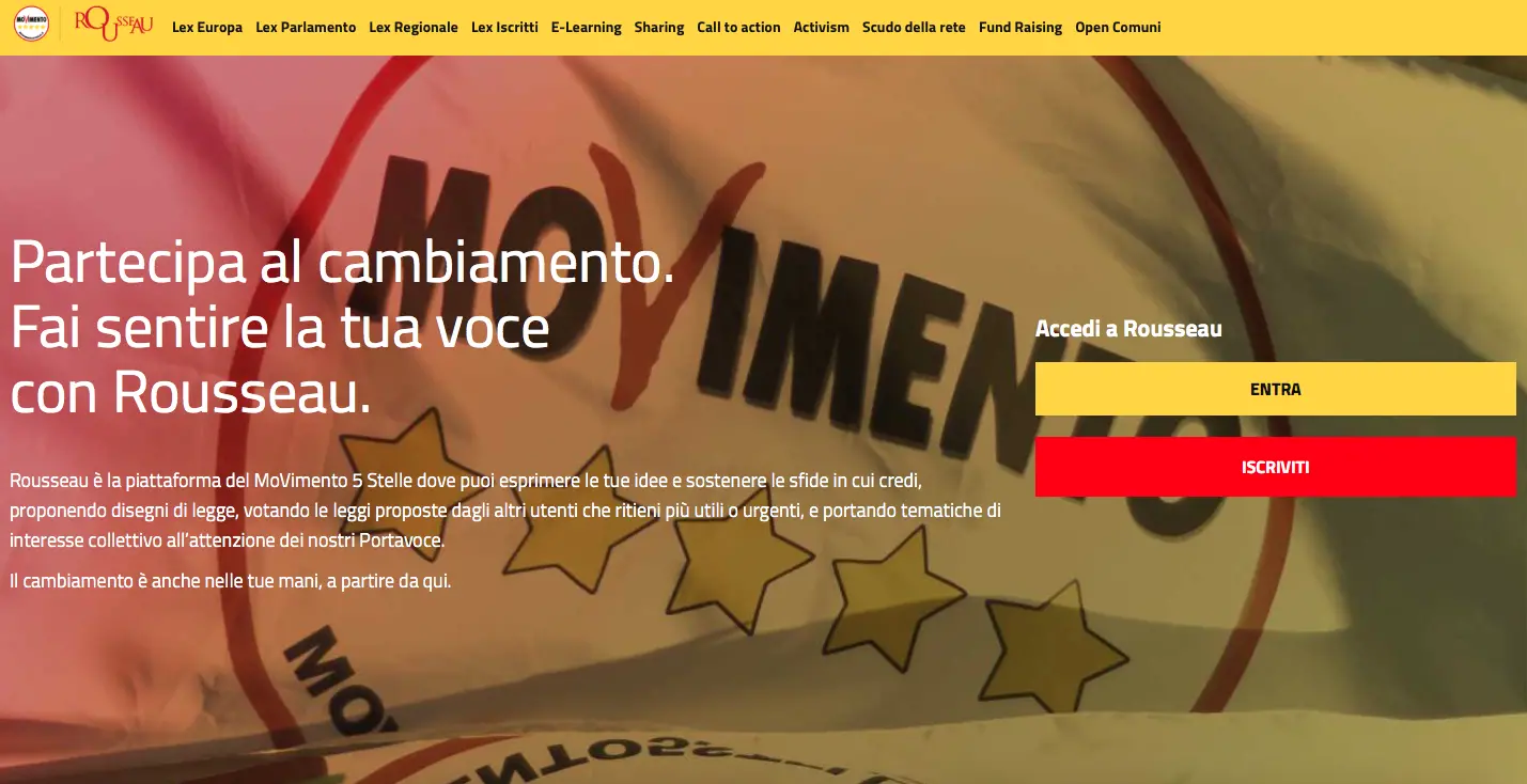 Da \"Rousseau\" dipenderà la partecipazione del M5S alle Regionali