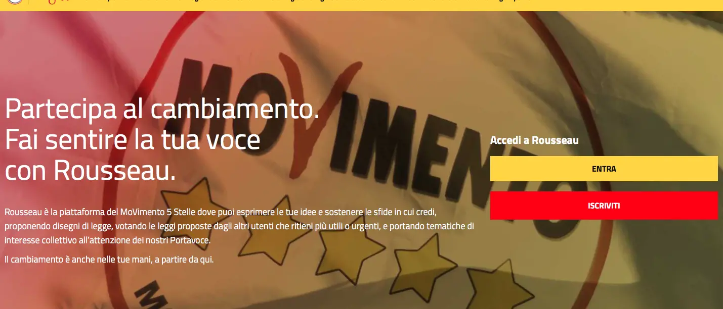 Da \"Rousseau\" dipenderà la partecipazione del M5S alle Regionali