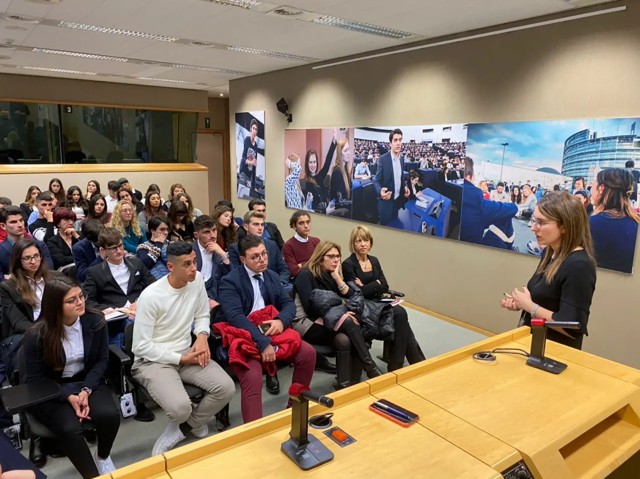 Studenti calabresi a Bruxelles, terminata la visita