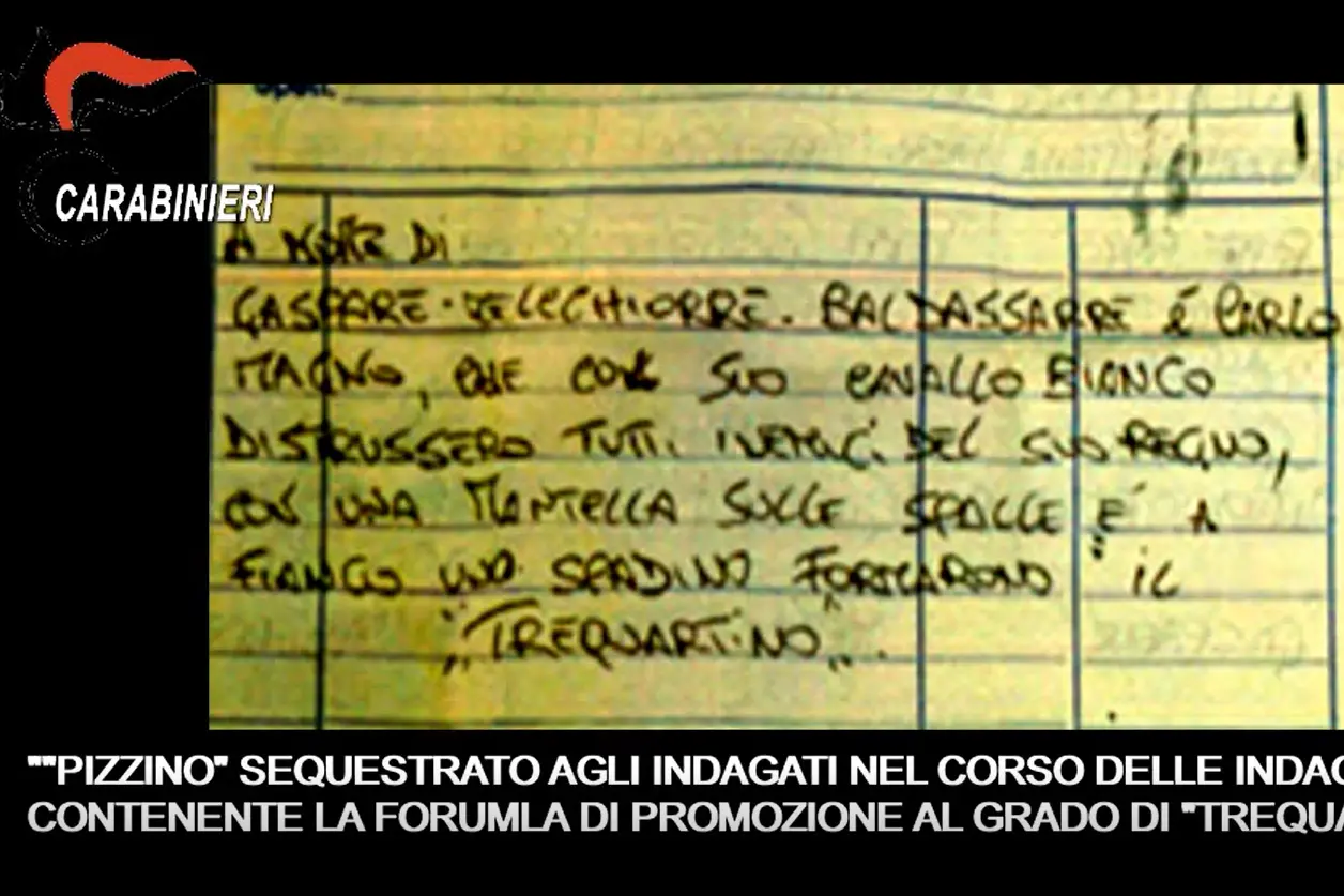 Le doti di \\'ndrangheta