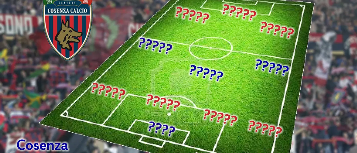 Vota la squadra del decennio. Cosenza col 4-3-3, il tecnico è Braglia