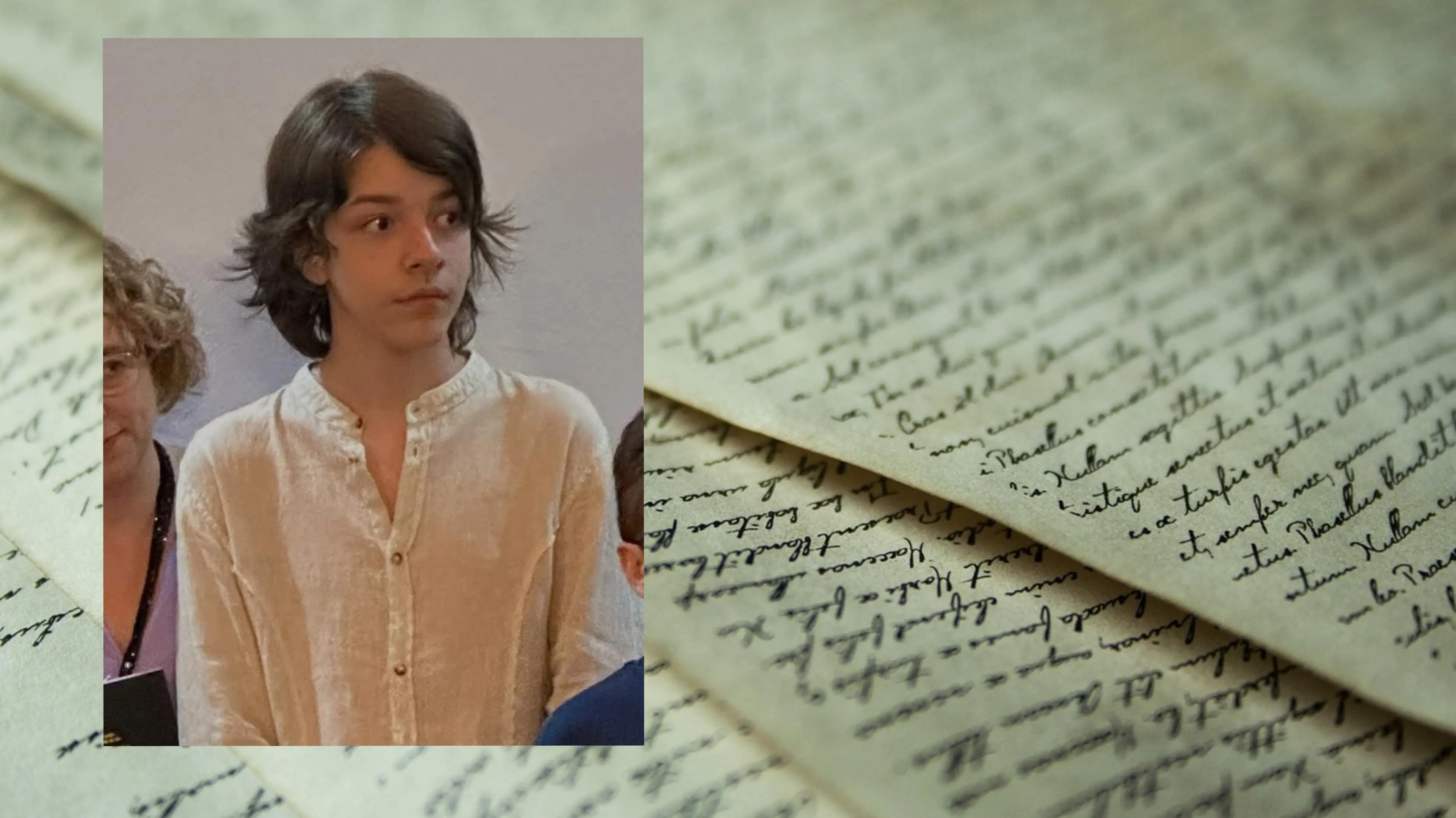 Francesco premiato\u00A0per la struggente lettera al papà scomparso: «Pensavo saresti stato sempre con me, ora cerco il tuo profumo»