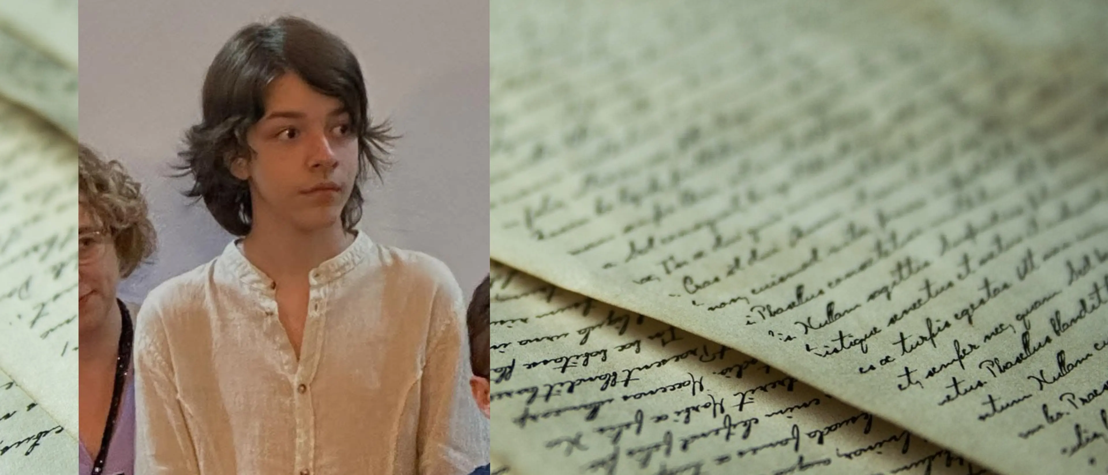 Francesco premiato\u00A0per la struggente lettera al papà scomparso: «Pensavo saresti stato sempre con me, ora cerco il tuo profumo»