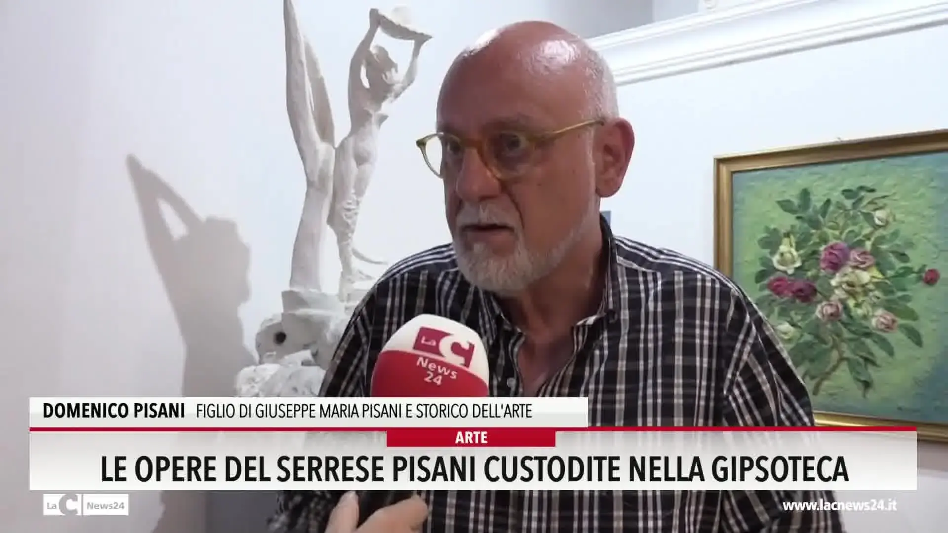 Le opere del serrese Pisani custodite nella gipsoteca